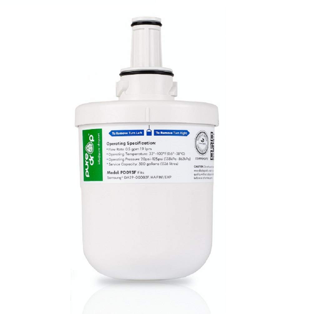 AL-PD093G Refrigerator Water Filter Compatible with Samsung DA29-00003A DA29-00003B DA29-00003F DA61-00159A-B