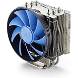 Pixnor Deepcool Gammaxx S40 4 Heat-pipes CPU Cooler with 120mm PWM Fan for Intel AMD color Blue