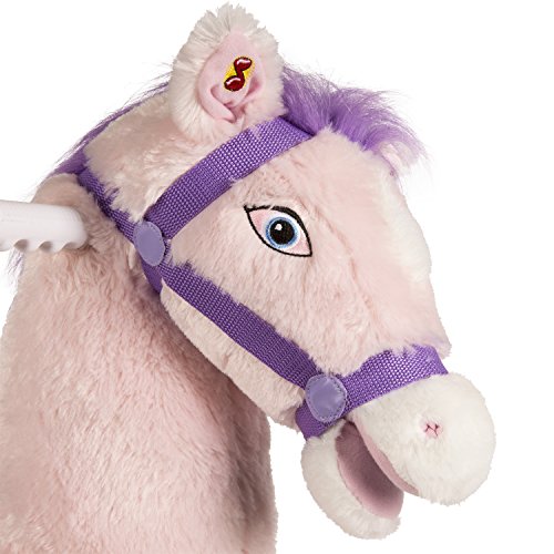 Rockin' Rider Lacey Talking Plush Spring Horse,White Pricepulse