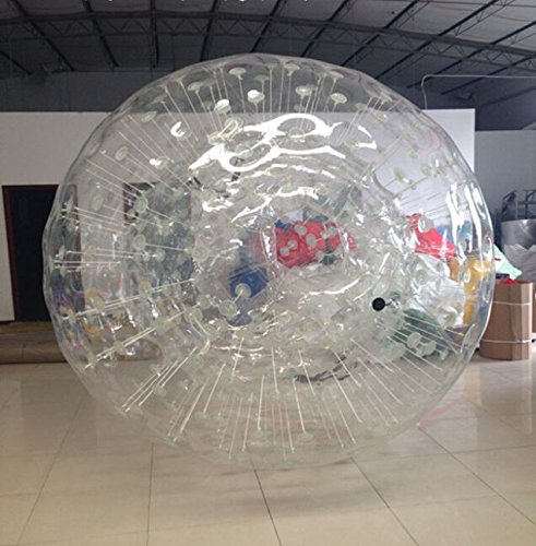 Qiyun Human Hamster Rolling Grass Ball Inflatable Soccer - 2.5M, 8ft