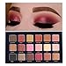 Beauty Glazed New Beauty Glazed 18 Colors Rose Gold Textured Eyeshadow Palette Makeup Contour Metallic Eye Shadow Palette