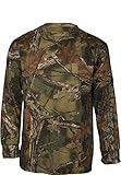 Trail Crest Men's Highland Timber Camouflage Long Sleeve T-Shirt W/ Magnet