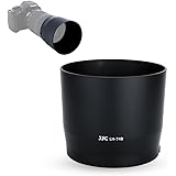 Camera Lens Hood JJC Lens Shade for Canon EF 70-300mm f/4-5.6 IS II USM Lens Replaces Canon ET-74B Lens Hood no…