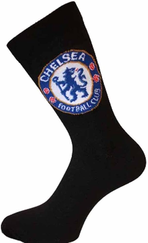 Boys Official Chelsea Football Club Crest Socks Amazon.co.uk Clothing