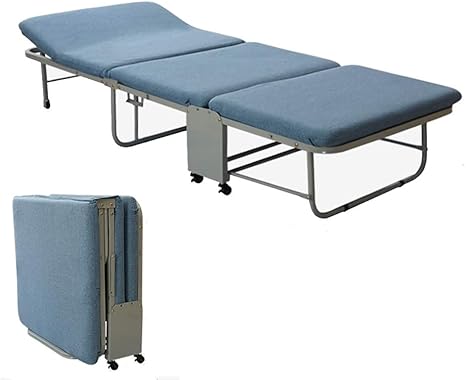 Amazon アウトドア折り畳みベッド ベッド 折りたたみベッド 折りたたみ式ベッドフレームポータブルゲストベッドナップマットレスノイズフリーツール不要アセンブリ フレーム マットレスセット オンライン通販