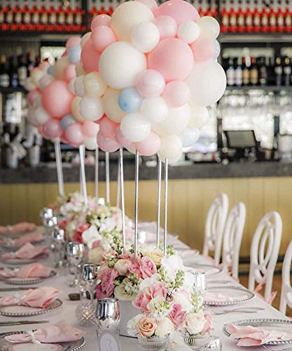 Partywoo Pastel Balloons 100 Pcs 10 Inch Pastel Colored Balloons