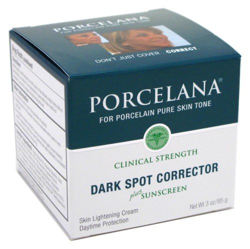 Porcelana Skin Lightening Day Cream With Sunscreen 3 Ounce (88ml) (3 Pack) (Best Drugstore Lightening Cream)