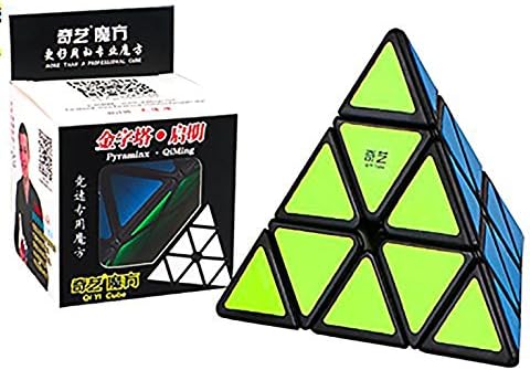 Speed Cube, 3x3 Triangle Speed Magic Cube Twist Puzzle, brain teaser puzzle game for kids stocking stuffer
