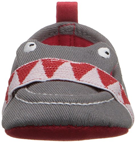 Rosie Pope Kids Footwear Prewalker See You Crib Shoe (Infant), Grey, 3-6 Months M US Infant