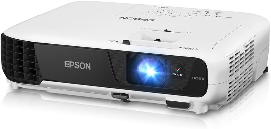Epson EX5240, XGA, 3200 Lumens Color Brightness, 3200 Lumens White Brightness, 3LCD Projector