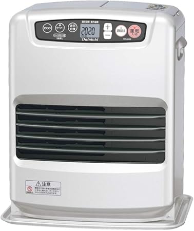 Amazon ダイニチ 石油ファンヒーター 木造9畳 コンクリート12畳まで 暖房器具 Dainichi ライトシルバー Fw 32s S ダイニチ Dainichi 石油ファンヒーター