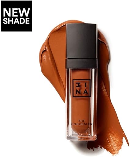 3ina Makeup Cruelty Free Paraben Free The Liquid Concealer 107 Caramel Longwearing Natural Finish 5 G Amazon Co Uk Beauty