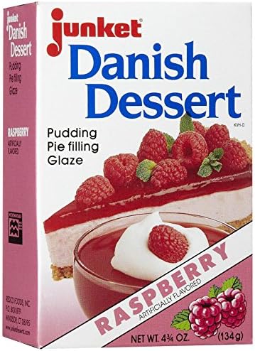Junket Danish Dessert Raspberry - 4.75 oz