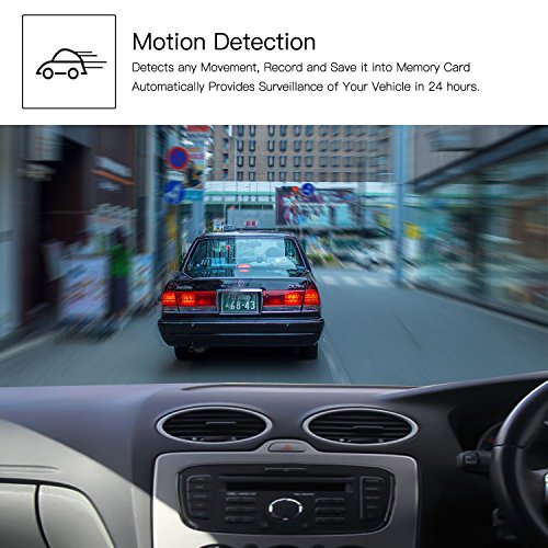 TryAce Dash Cam B5N 2.7" FHD 1080P Super Night Vision Vehicle Accident Video Recorder 170 Degree Wide Angle On Dash Video,G-Sensor,WDR,Parking Guard,Loop Recording Dashboard Camera Recorder for Cars - Thumbnail 5