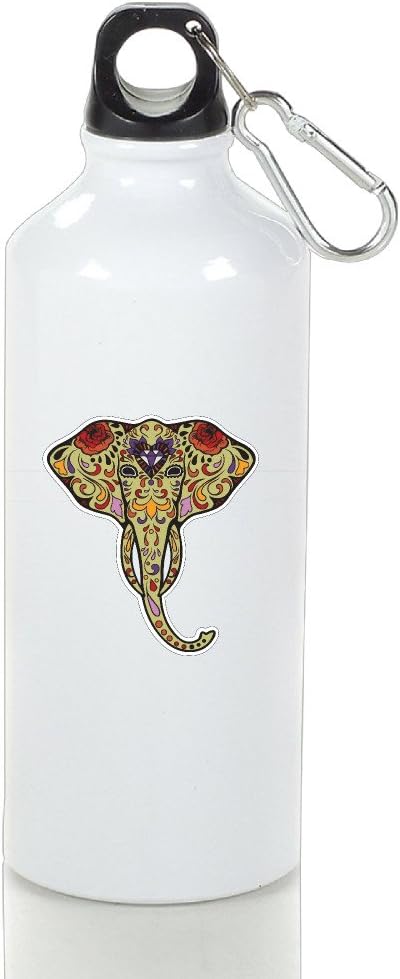 LALayton Elephant Art Convenient Aluminum Outdoor Sports Kettle