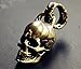 Brass Skull Keychain Pendant Key Ring Handmade Classical Christmas New Year Gift