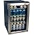 84 Can Stainless Steel Beverage Refrigerator, Auto Defrost, Good For Dormitory, Parties And Apartments