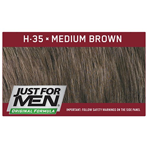 JUST FOR MEN ORIGINAL FORMULA MEN’S HAIR COLOR, MEDIUM BROWN, 4 FL OZ (PACK OF 1)