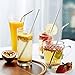 Stainless Steel Straws Set of 8, Alotpower Ultra Long 10.5'' Drinking Metal Straws for 20 30oz Stainless Tumblers Rumblers Cold Beverage