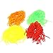 SAMSFX Fly Tying Materials Squirmy Wormy Soft Worm Lures Flie Making Assorted Colors (San Juan Red)