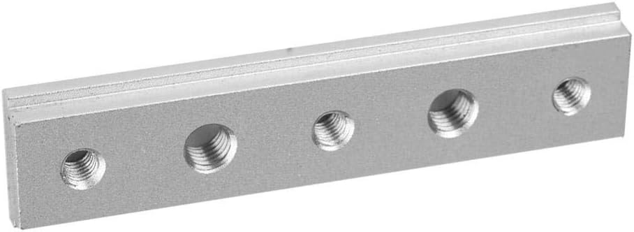 T Type Groove Rail Template T Slot Aluminum Alloy T Slot Rail 100mm for Table Saw Router Woodworking Tools (100mm) - Image 5