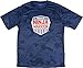 American Ninja Warrior Kids Camo Short Sleeve Performance T-Shirt (X-Small, Blue)