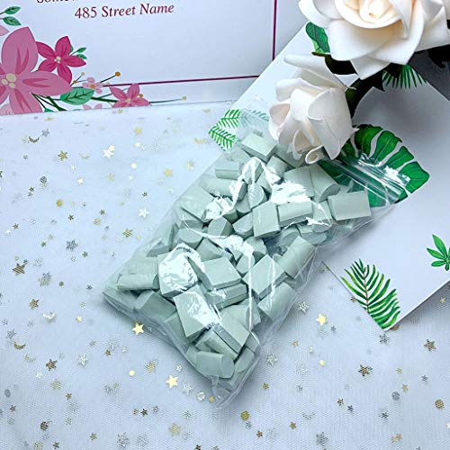 Wffo Soft Foam Chunks Beads Filler Slime Tool for Slime Making Art DIY Craft (White)