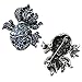 Diamondo Crystal Fish Brooches Pin Women Alloy Rhinestone Collar Corsage Jewelry