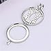 ShungHO Aromatherapy Necklace Case Diffuser Hollow Essential Oils Pendant DIY Locket Box