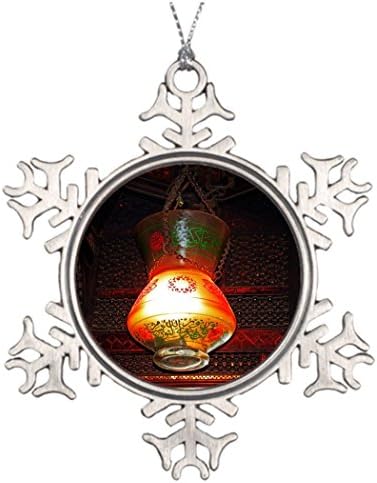 Large Christmas Tree Snowflake Ornaments Lantern Nature Christmas Snowflake Ornaments Picture