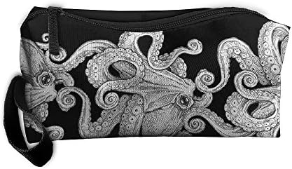 Octopus Art Painting Multifunction Portable Make-up Mini Bag Makeup Bag Sewing Kit Medicine Bag Cosmetic Bag For Home Office Travel Camping Sport Gym Outdoor