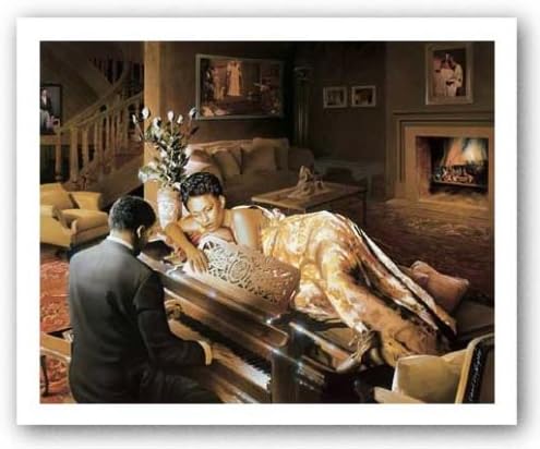 Sonata by Edward Clay Wright 28.5"x23" Art Print Poster African-American