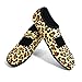Nufoot Women's Mary Jane Slipper Leopard Large