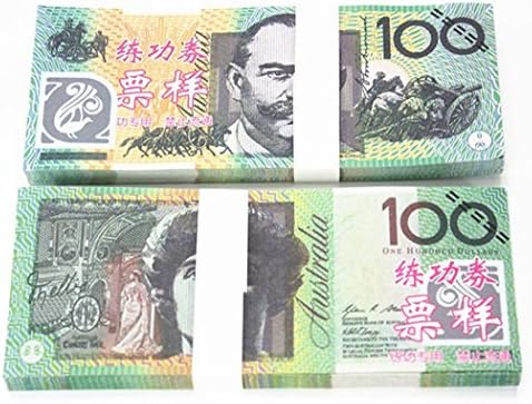 Complete Fake Money Currency Confetti Paper Scraps,HD Quality $100 Total AUD $20000 Dollar Wedding/Party/Scenario Supplies,China Ver .Fully Meet The Video/Movie/Tv/Music Video Production