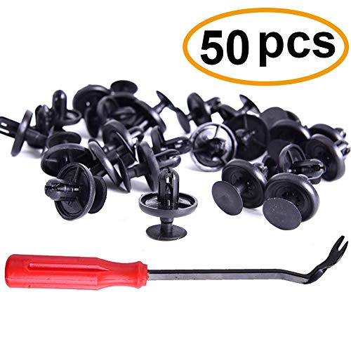 50Pcs Lexus Toyota Clips and One Plastic Fastener Remover Stronger