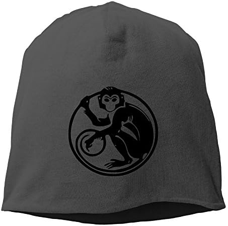 DMN Fashion Solid Color Monkey Hedging Cap For Unisex White One Size