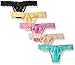 Cosabella Women's Never Say Never Cozie Relaxed Thong (Pack of 5)