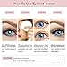 Natural Eyelash & Eyebrow Growth Serum (7.8ml) - Lash Boost Enhancing Serum to Grow Thicker Longer Lashes - Nourished Eyelash Conditioner & Enhancer