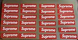 1pc Supreme Box Logo Skateboard Sticker