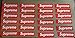 1pc Supreme Box Logo Skateboard Sticker