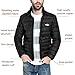 Wantdo Men's Packable Stand Collar Light Weight Down Jacket X-Large Black