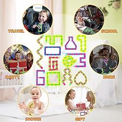 Vanblue 12Pcs Wacky Tracks Snap Click Fidget Toys