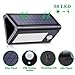 Binval Solar Motion Sensor Wall Lights, 50 LED Foldable Waterproof Wireless, Perfect for Outdoor, Patio, Deck, Yard, Garden, Fence, Driveaway(2-pack).