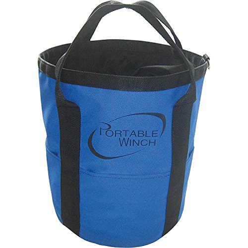 Portable Winch Rope Bag - Handles, 164ft. x 1/2in. Rope Capacity, Model# PCA-1255