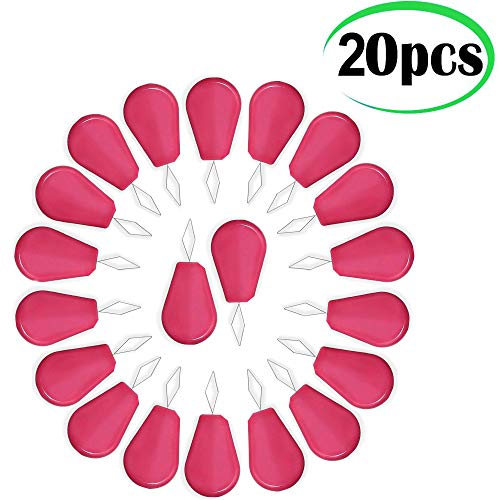 image for UA Crafts 20 Pcs Plastic Needle Threader - Wire Loop DIY Stitch Insert