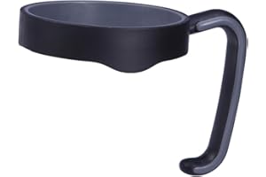 Cabilock Hand Holder Cups Handle for 20 OZ Cup Mugs for 20 OZ Tumblers Cup (Black)