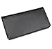 Basic Black Leather Checkbook Cover by CheckAdvantage