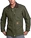Carhartt Men's Ridge Coat Sherpa Lined Sandstone,Army Green,Small