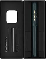 Moleskine x Kaweco Green Ballpoint Pen Refillable with 1.0mm Blue Refill view 3
