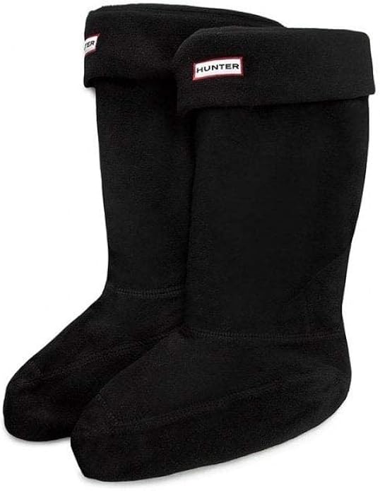 Hunter Fleece Socks for Wellies Black Size XL Amazon.co.uk Clothing